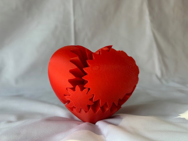 Gear Fidget Heart