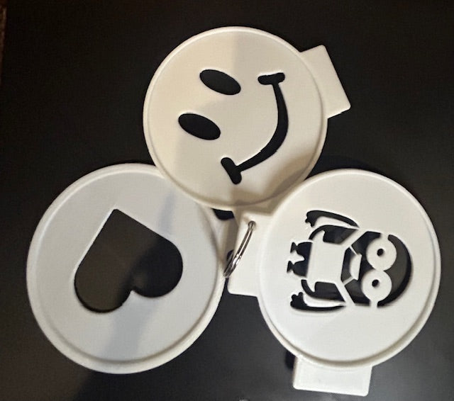 Coffe stencils (3 pack)